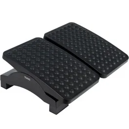 TooQ TQFR0604-B Reposapiés Ajustable e Inclinable Negro 430 x 320 x 105-130 mm